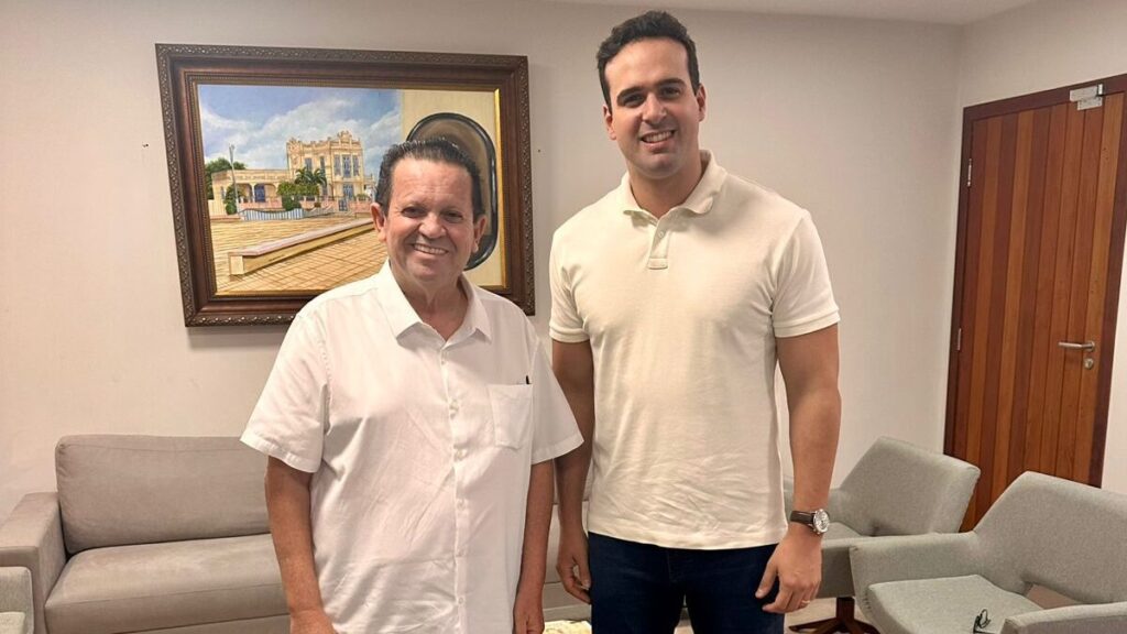 Olimpio Oliveira se reúne com Lucas Ribeiro e discute pautas relevantes para Campina Grande