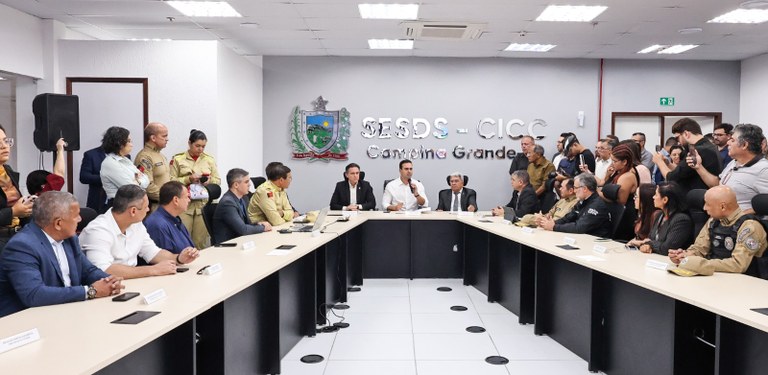 Lucas Ribeiro apresenta resultados da Segurança e inicia Operação São João após queda de 55% da violência letal em Campina