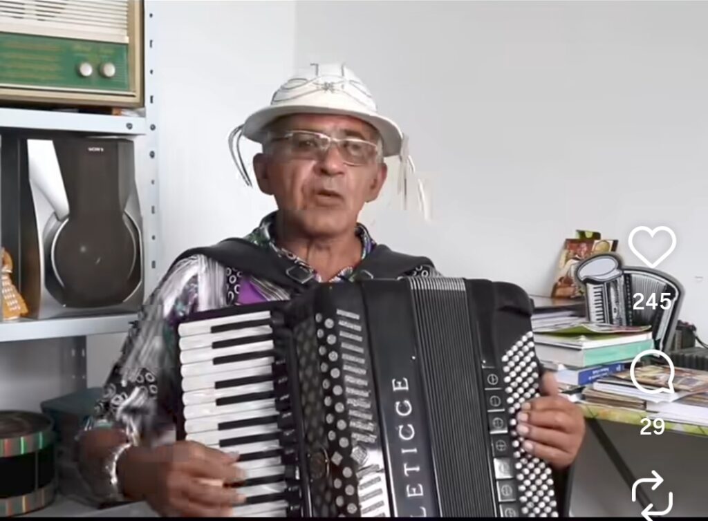 Luto no forró: morre, aos 61 anos, o sanfoneiro Abdias do Acordeon