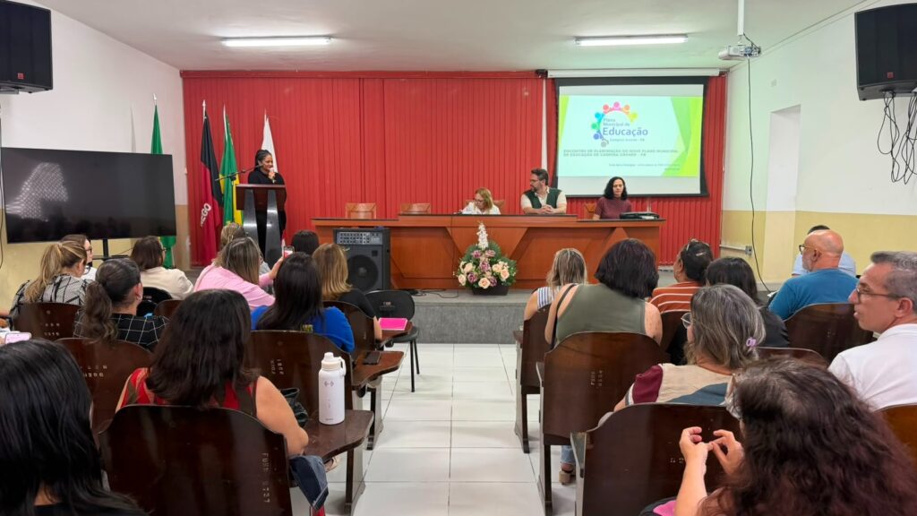 Seduc realiza reuniões com a população e avança na construção do Plano Municipal de Educação de Campina Grande para a próxima década